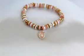 Colorful Mother Mary Bracelet