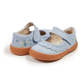 RUCHE CLASSIC Mary Jane | Denim